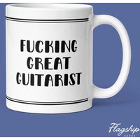 Verdammt Tolle Gitarrist Tasse | Geschenk Becher Gitarre Liebhaber Weihnachten Geburtstag Ruhestand Valentinstag von FlagshipGoodsShop