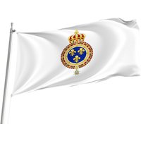Alternative Flagge Des Königreichs Frankreich 1814-1830 Mit Messingösen, Einzigartiger Designdruck, Doppelseitige Große Flagge, Größe - 90x150cm von Flagstores