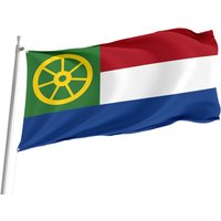 Flagge 1954 Vorschlag Für Eine Von Surinam, Niederländisch-Guayana, Einzigartiger Designdruck, Doppelseitige Große Flagge, Größe 90x150cm, Made in Eu von Flagstores