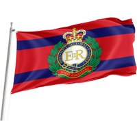 Flagge Des Royal Engineers Corps, Einzigartiger Designdruck, Flaggen Für Den Innen- Und Außenbereich, British County, Größe - 90x150cm, Made in Eu von Flagstores