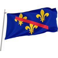 Flagge Von Dombes Mit Messingösen, Frankreich, Einzigartiger Designdruck, Doppelseitige Große Flagge, Größe 90x150 cm, Hergestellt in Der Eu von Flagstores
