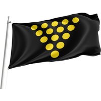Flagge Von Duke Of Cornwall, Flaggen Für Den Innen- Und Außenbereich, Größe - 90x150cm, Made in Eu von Flagstores