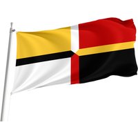 Friedrich County, Maryland Flagge, Einzigartiger Design Druck, Doppelte Nähte, Leuchtende Farben, Verstärktes Gewebe, Größe 90x150cm von Flagstores