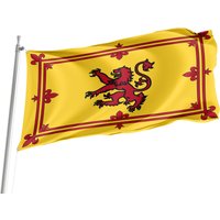 Königliches Banner Der Royal Arms Of Scotland Flagge, Einzigartiger Designdruck, Flaggen Für Den Innen - Und Außenbereich, British County, Größe von Flagstores