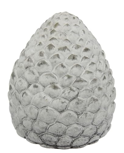 Dekoobjekt Zapfen dekorativer Pinien-Zapfen Deko-Zapfen Deko Outdoor Shabby Landhaus-Optik Keramik-Zapfen Statue Gartenfigur Geschenk Gartendeko Artischocke grau, 16cm Dekoobjekt Zapfen dekorativer Pinien-Zapfen Deko-Zapfen Deko Outdoor Shabby Landhaus-Optik Keramik-Zapfen Statue Gartenfigur Geschenk Gartendeko Artischocke grau, 16cm von Flair Flower