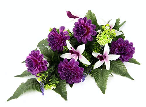 Grableger Grabschmuck mit Künstlichen Dahlien und Orchideen Grabaufleger Aufleger Kunstblumen Grabdekoration Friedhofsgesteck Blütenfreude Arrangement Blumen Tischläufer Gesteck Seidenblumen Deko Grableger Grabschmuck mit Künstlichen Dahlien und Orchideen Grabaufleger Aufleger Kunstblumen Grabdekoration Friedhofsgesteck Blütenfreude Arrangement Blumen Tischläufer Gesteck Seidenblumen Deko von Flair Flower