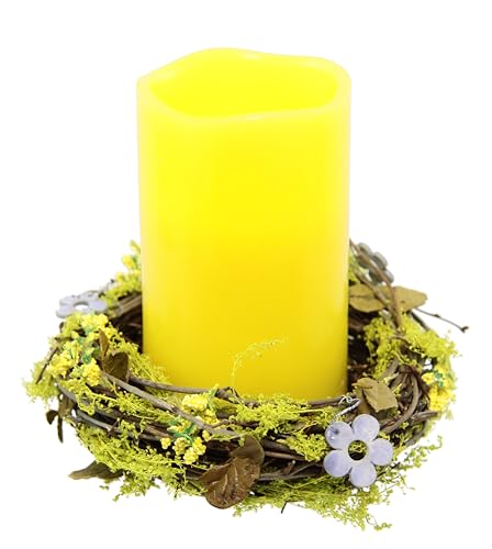 Kranz aus Reben und Blüten mit LED-Kerze Osternest Nest Frühjahrskranz Osterkranz Osterdeko Ostergeschenk Rattankorb Deko Frühlingskranz Dekokranz Tischkranz Tischdeko Rattankranz Kerzenkranz Kränze Kranz aus Reben und Blüten mit LED-Kerze Osternest Nest Frühjahrskranz Osterkranz Osterdeko Ostergeschenk Rattankorb Deko Frühlingskranz Dekokranz Tischkranz Tischdeko Rattankranz Kerzenkranz Kränze von Flair Flower