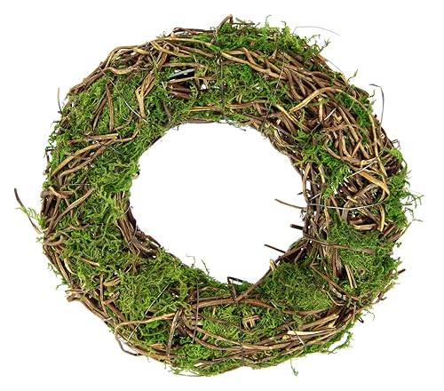 Kranz mit Moos Weidenkranz romantische Deko Blumenkranz Rattankranz Dekokranz Kerzenkranz Kunstblumendeko Landhaus Kränze Rohling Osterdeko Frühjahr Frühling Adventskranz Weihnachtsdeko Tischdeko Kranz mit Moos Weidenkranz romantische Deko Blumenkranz Rattankranz Dekokranz Kerzenkranz Kunstblumendeko Landhaus Kränze Rohling Osterdeko Frühjahr Frühling Adventskranz Weihnachtsdeko Tischdeko von Flair Flower