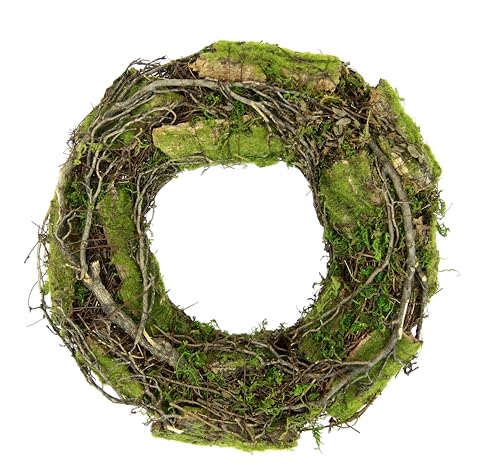 Kranz mit Moos Weidenkranz romantische Deko Blumenkranz Rattankranz Dekokranz Kerzenkranz Kunstblumendeko Landhaus Kränze Rohling Osterdeko Frühjahr Frühling Adventskranz Weihnachtsdeko Tischdeko Kranz mit Moos Weidenkranz romantische Deko Blumenkranz Rattankranz Dekokranz Kerzenkranz Kunstblumendeko Landhaus Kränze Rohling Osterdeko Frühjahr Frühling Adventskranz Weihnachtsdeko Tischdeko von Flair Flower
