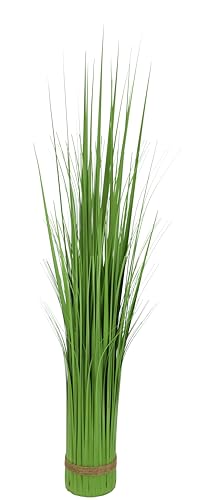 Flair Flower Künstliches Gras Grasbündel Grasbund Blütengrasbund Deko Bund stehend Stehgras Dekogras Kunstgras Pflanzen Ziergras Grasbusch Grasarrangement Gräser Kunstpflanzen Blumen Bündel, 110 cm von Flair Flower