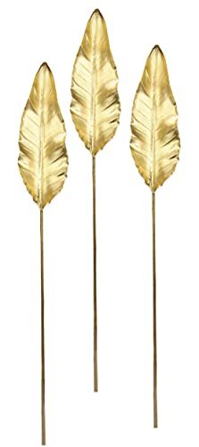 Exotischer Dekozweig Künstliches Strelitzienblatt Blatt hohes längliches Palmblatt Blattzweig Kunstzweig Einzelblatt Deko Dekoblatt Floristik Beiwerk Einzelblume Blumen Stiel, Gold, 92x12x2cm Exotischer Dekozweig Künstliches Strelitzienblatt Blatt hohes längliches Palmblatt Blattzweig Kunstzweig Einzelblatt Deko Dekoblatt Floristik Beiwerk Einzelblume Blumen Stiel, Gold, 92x12x2cm von Flair Flower