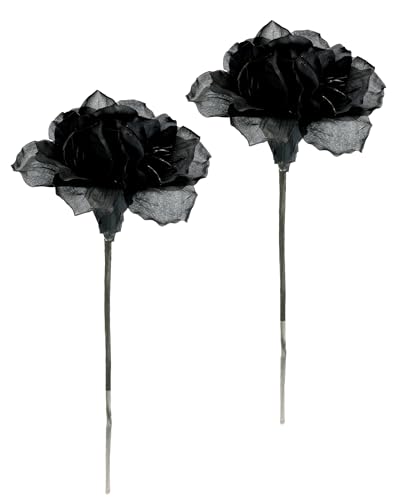 Kunstblumen Amaryllis 60cm 2er Set Seidenblume Blumen künstlich für Adventskränze Girlanden Gestecke Zweig Dekozweig Tischdeko Winterblume Weihnachtsdeko Weihnachtsblume Weihnachtliche Deko, schwarz Kunstblumen Amaryllis 60cm 2er Set Seidenblume Blumen künstlich für Adventskränze Girlanden Gestecke Zweig Dekozweig Tischdeko Winterblume Weihnachtsdeko Weihnachtsblume Weihnachtliche Deko, schwarz von Flair Flower