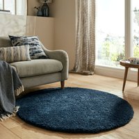 FLAIR RUGS Hochflor-Teppich "Feather", rund von Flair Rugs