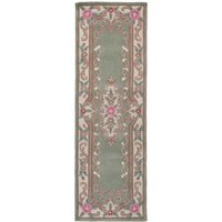 FLAIR RUGS Läufer "Aubusson" rechteckig 10 mm Höhe Wolle, Teppich, Wohnzimmer, Schlafzimmer, Esszimmer von Flair Rugs