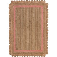 FLAIR RUGS Teppich "Grace", rechteckig, 7 mm Höhe, aus 100% Jute, fußbodenheizungsgeeignet, mit Bordüre FLAIR RUGS Teppich "Grace", rechteckig, 7 mm Höhe, aus 100% Jute, fußbodenheizungsgeeignet, mit Bordüre von Flair Rugs