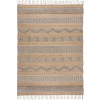 FLAIR RUGS Teppich "Medina", rechteckig, Boho-Look, aus Naturfasern wie Wolle & Jute von Flair Rugs