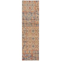 FLAIR RUGS Teppich "RILEY BLOCK GEO", rechteckig, 2 mm Höhe, Riley Block Geometrischer Läufer Teppich von Flair Rugs