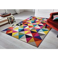 FLAIR RUGS Teppich "SAMBA", 10 mm Höhe, Handgeschnitzt von Flair Rugs