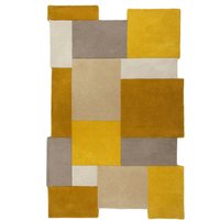 FLAIR RUGS Wollteppich "Abstract Collage", rechteckig von Flair Rugs