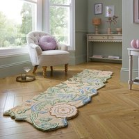 FLAIR RUGS Wollteppich "Bryony Floral" rechteckig 10 mm Höhe Wolltepich, Esszimmer, Wohnzimmer, Flur von Flair Rugs