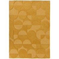 FLAIR RUGS Wollteppich "Gigi", rechteckig, aus 100% Wolle, geometrisches Design, fußbodenheizungsgeeignet von Flair Rugs