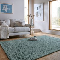 FLAIR RUGS Wollteppich "Harris Boucle" rechteckig 12 mm Höhe handgefertigt von Flair Rugs