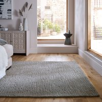 FLAIR RUGS Wollteppich "Harris Boucle" rechteckig 12 mm Höhe handgefertigt von Flair Rugs