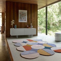 FLAIR RUGS Wollteppich "Mia Ellipse" rechteckig 12 mm Höhe mit gebogenem Zuschnitt von Flair Rugs