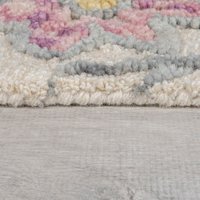 FLAIR RUGS Wollteppich "Tania Floral", rechteckig, 19 mm Höhe, mit verspieltem Blumen-Design FLAIR RUGS Wollteppich "Tania Floral", rechteckig, 19 mm Höhe, mit verspieltem Blumen-Design von Flair Rugs