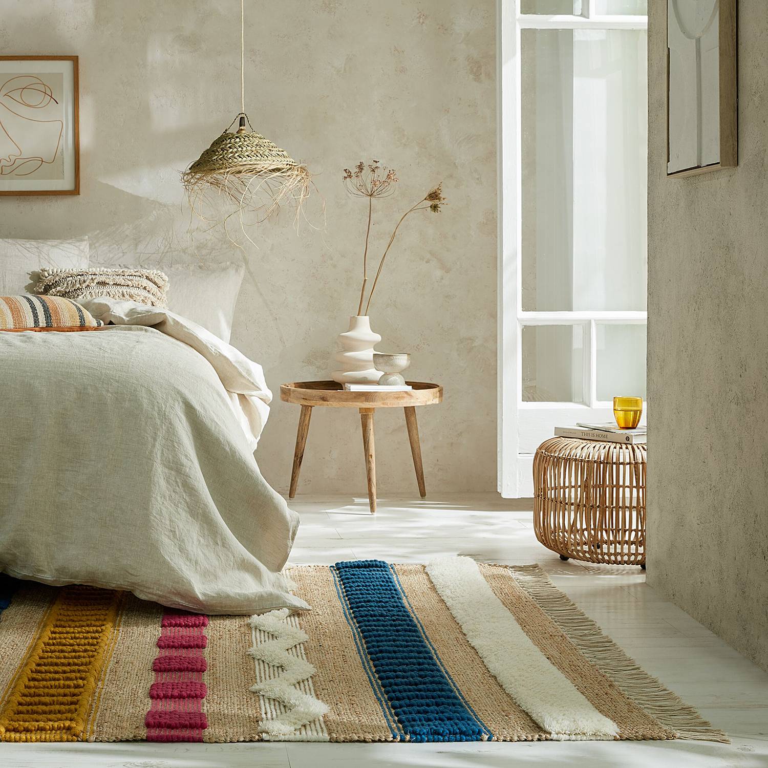 Juteteppich Medina von Flair Rugs