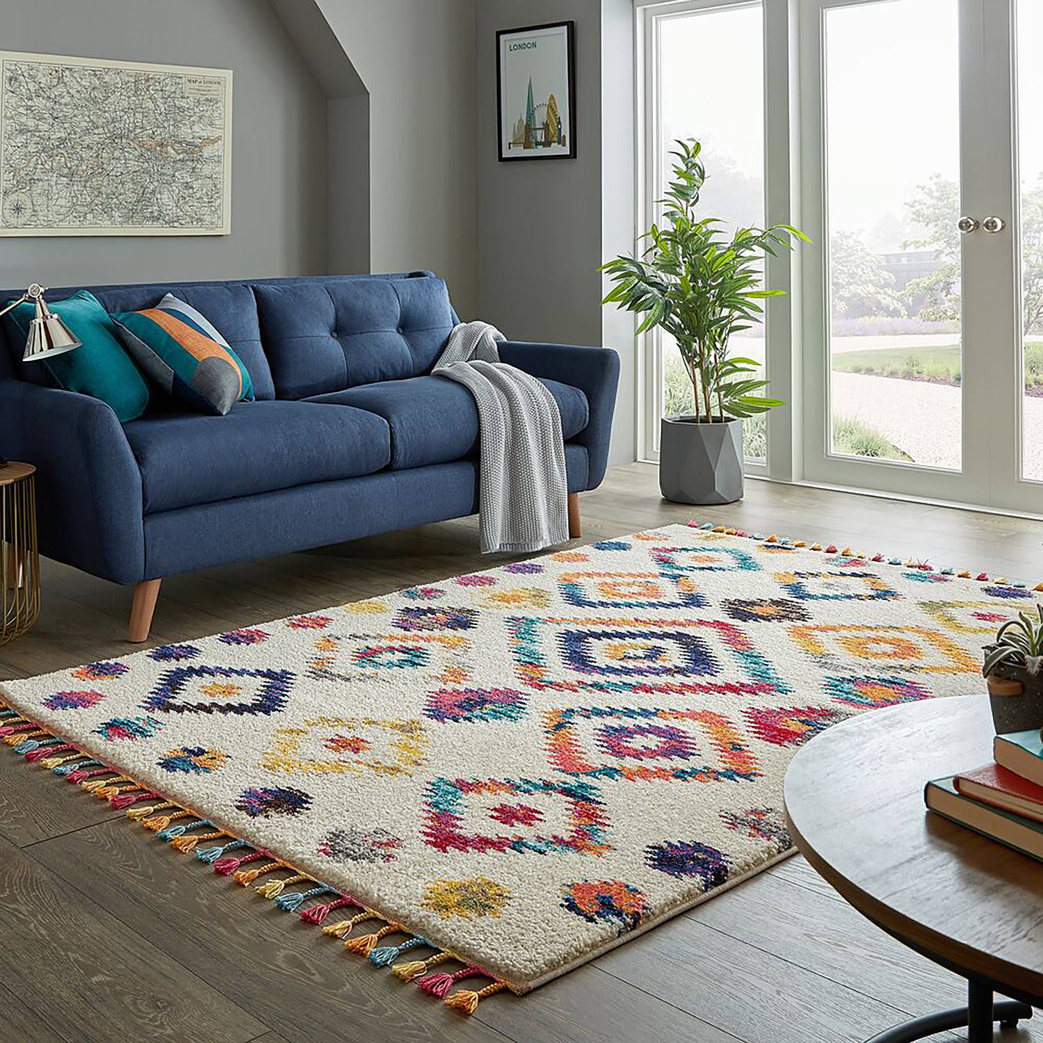 Kurzflorteppich Bohemia von Flair Rugs