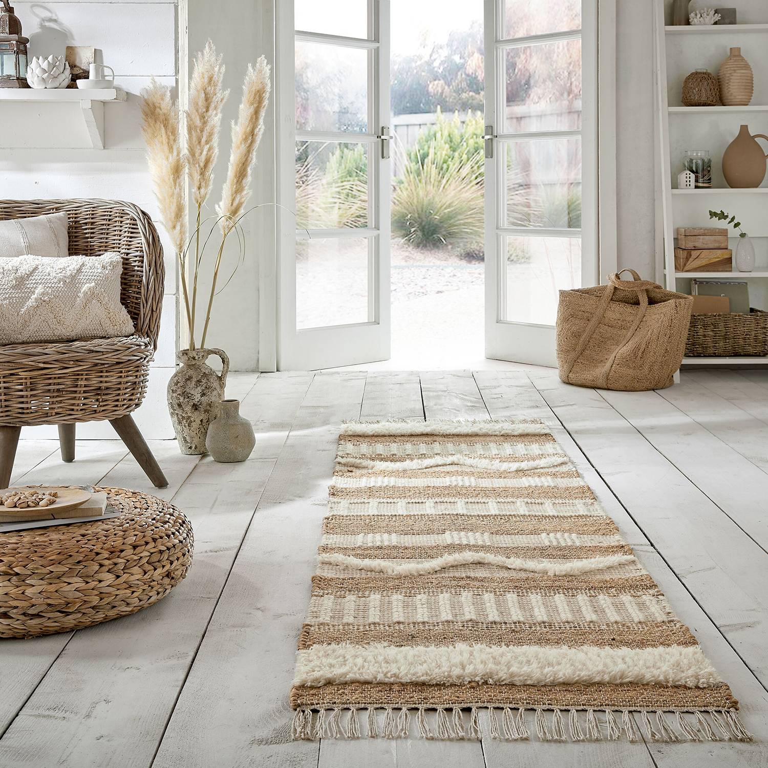 Läufer Medina Jute von Flair Rugs