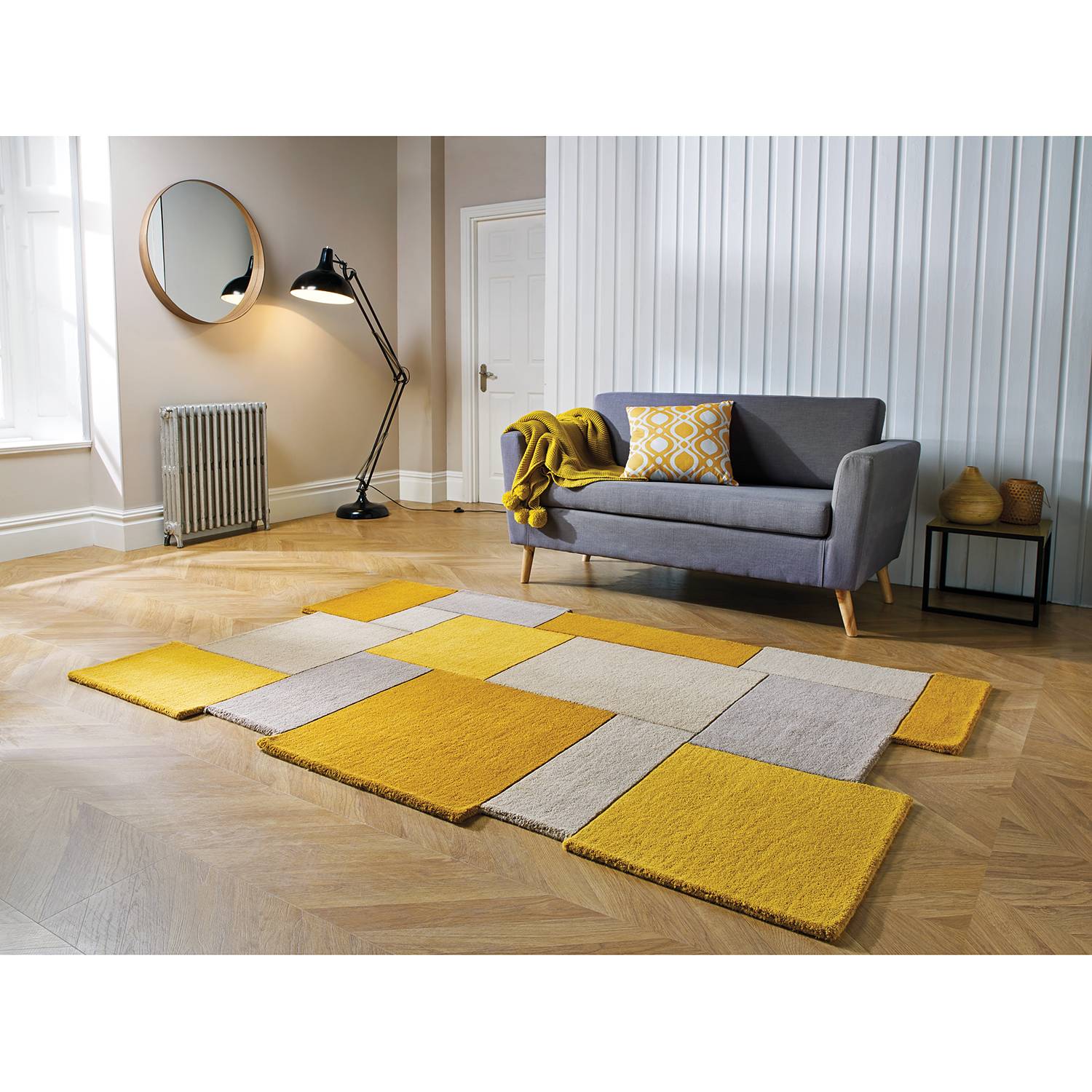 Wollteppich Collage von Flair Rugs