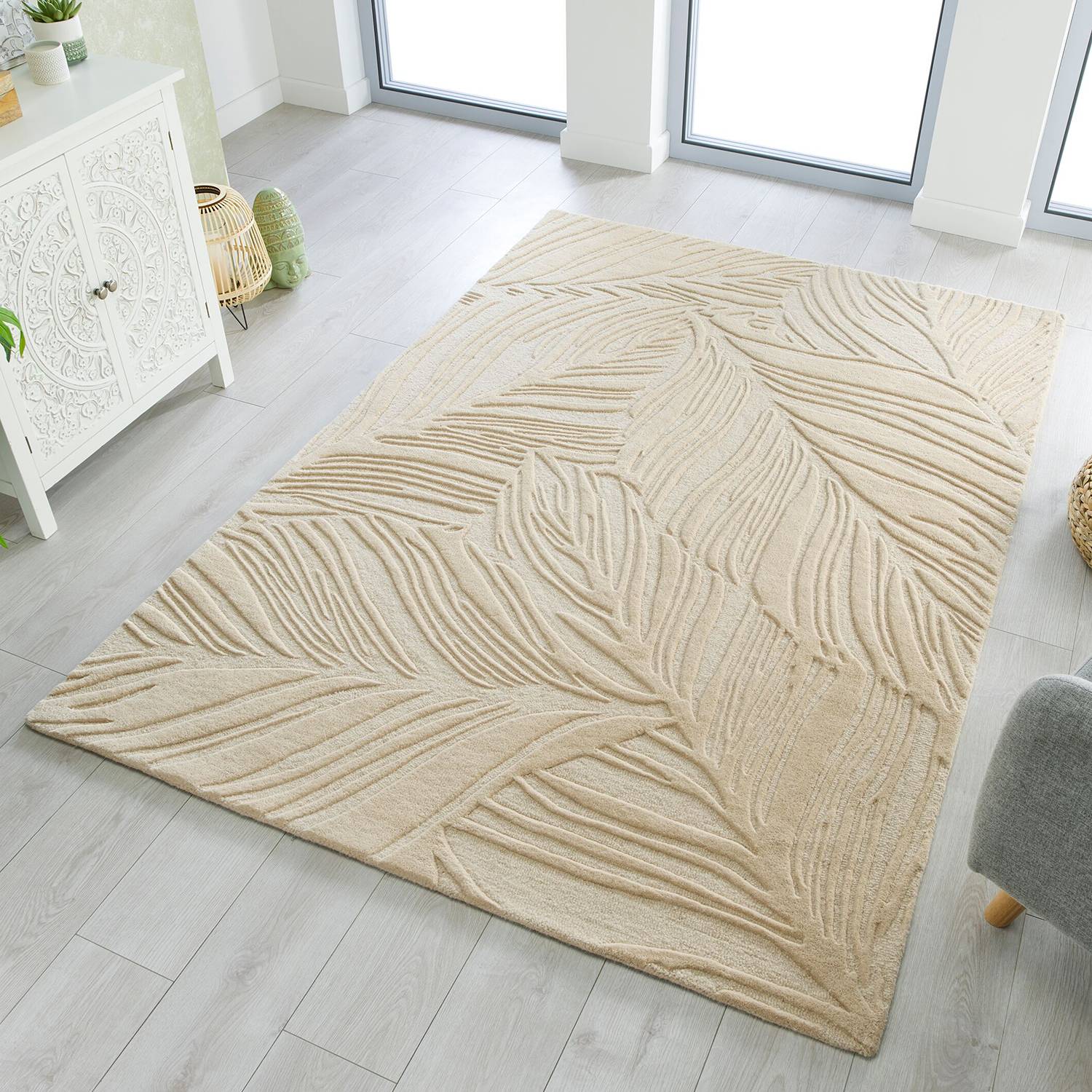 Wollteppich Lino Leaf von Flair Rugs