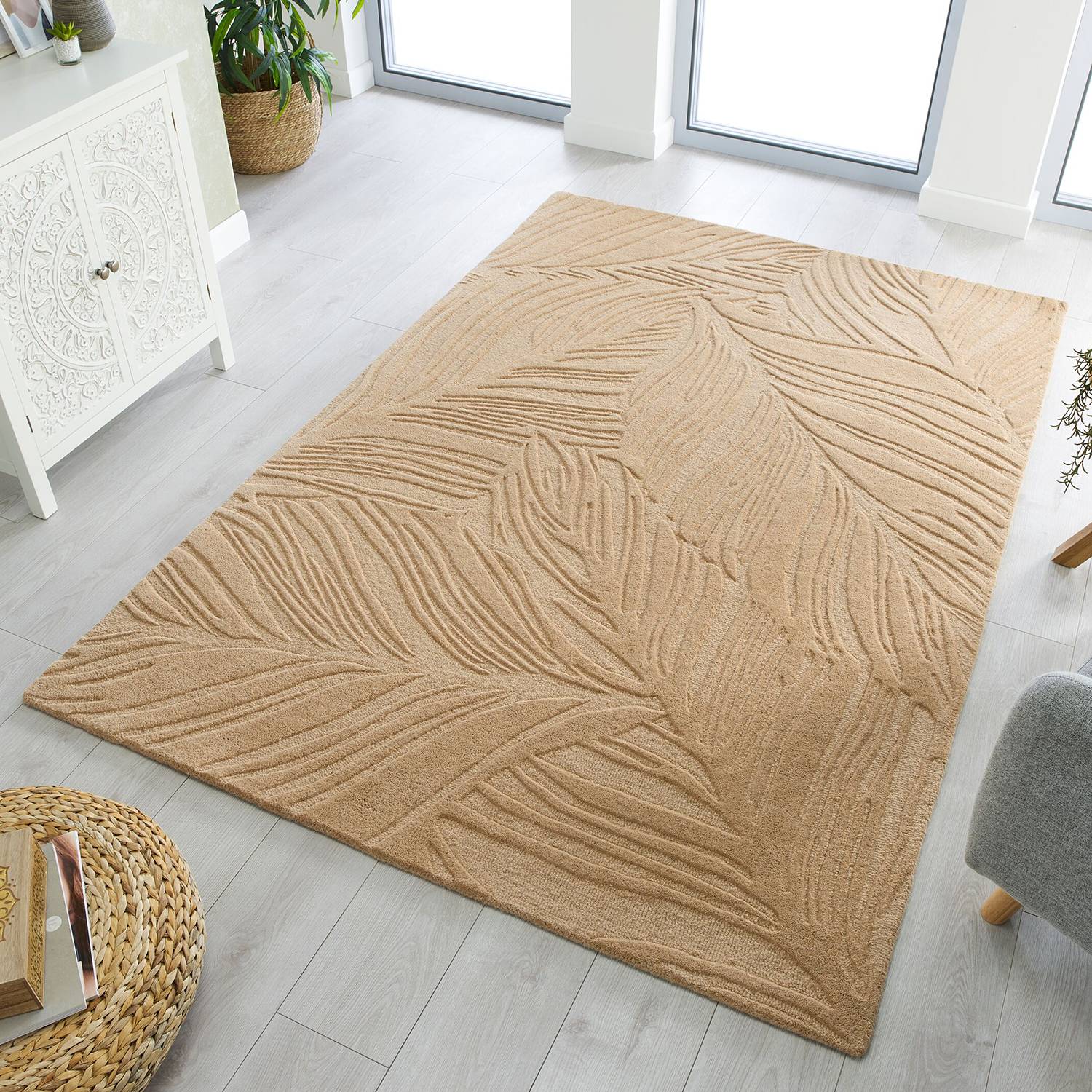 Wollteppich Lino Leaf von Flair Rugs