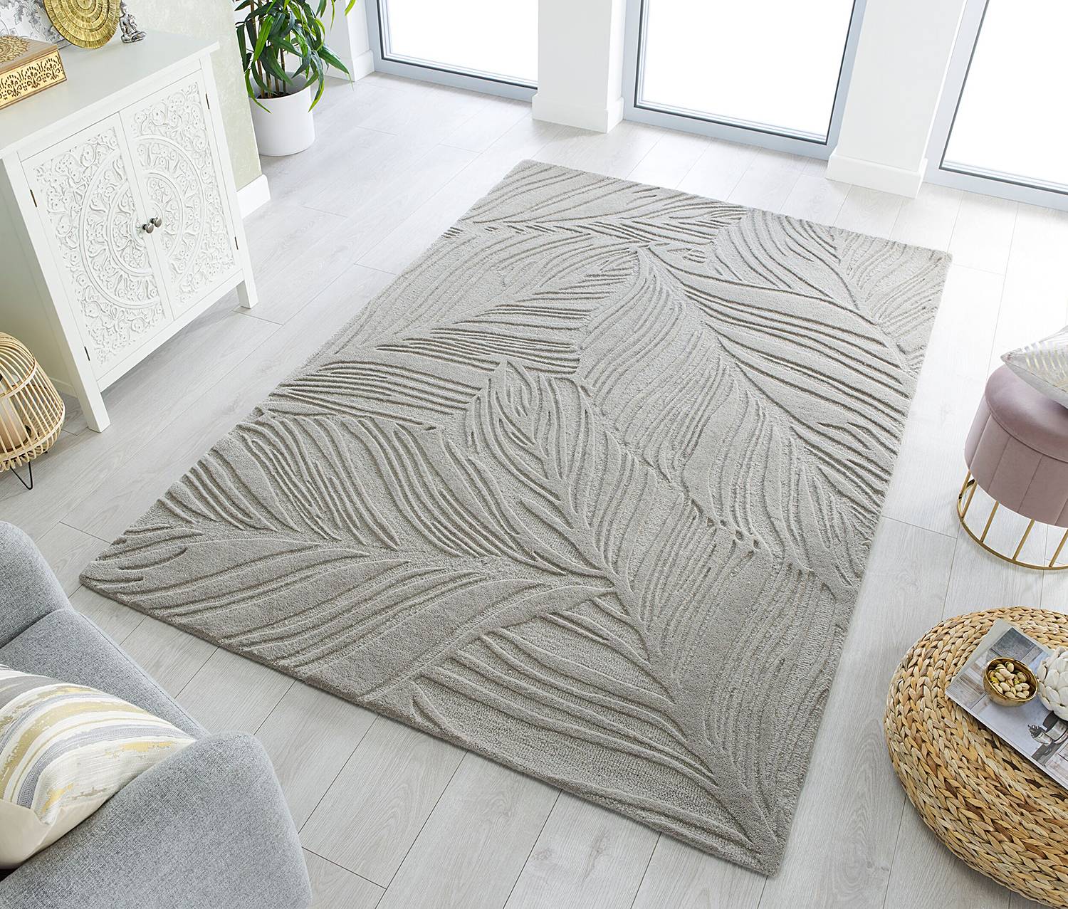 Wollteppich Lino Leaf von Flair Rugs