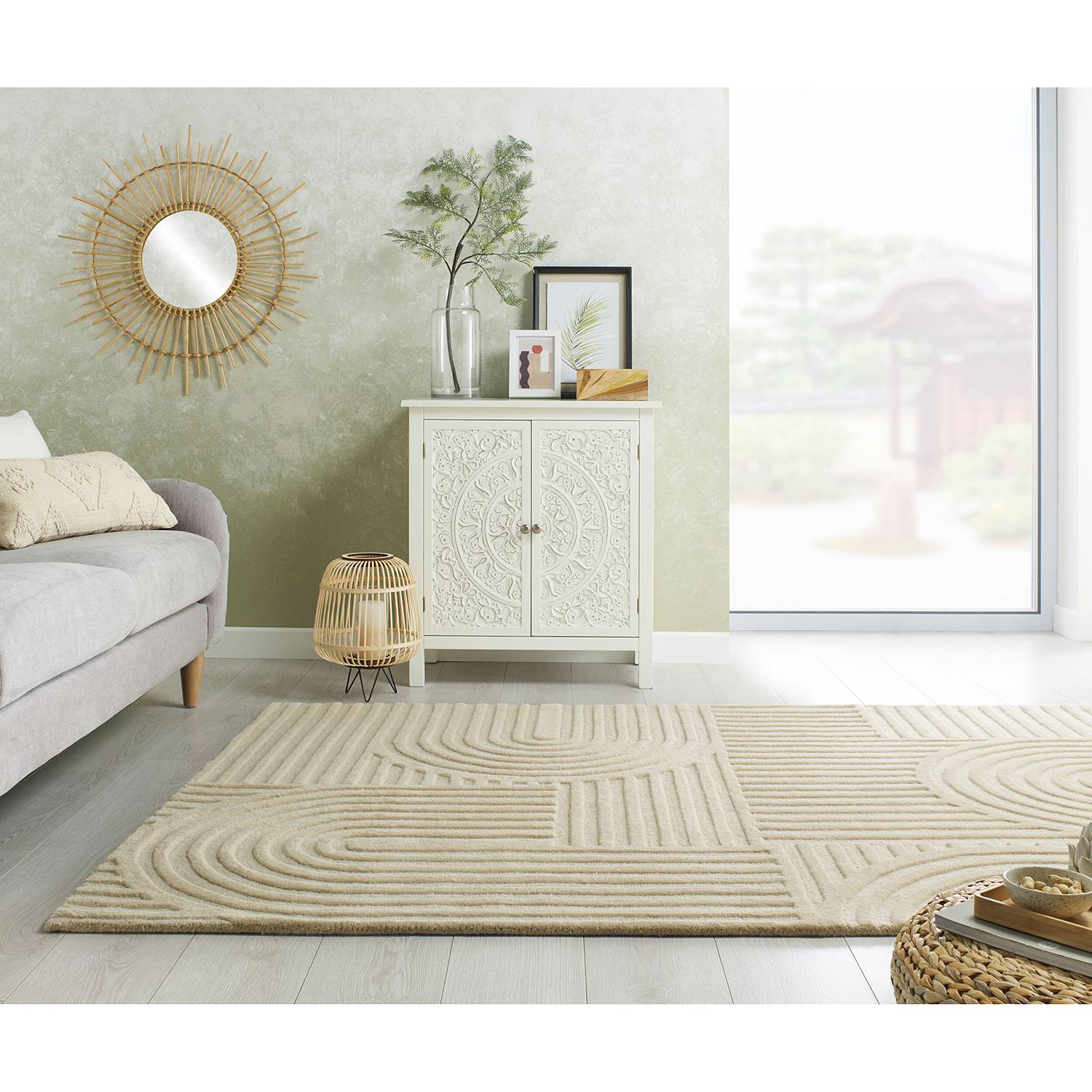 Wollteppich Zen Garden von Flair Rugs