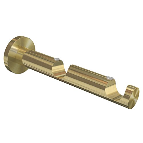 Flairdeco Träger offen für 20 mm Ø Gardinenstange, 2-läufig, Metall, Messing-Optik Flairdeco Träger offen für 20 mm Ø Gardinenstange, 2-läufig, Metall, Messing-Optik von Flairdeco