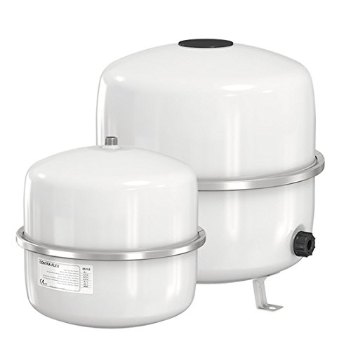 Flamco Contraflex Ausdehnungsgefäß - 12 Litres / 1.5 [3bar] - Weiß - Für geschlossene Kreislauf- und Heizungs-Klimaanlagen und Kältesysteme - 26153 von Flamco