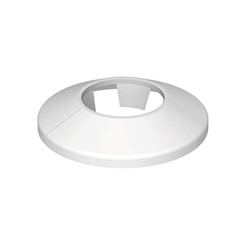 10 Flamco RV Plastik Rosette Abdeckrosette Klapprosette Heizkörper Rohrabdeckung (15) (12415) von Flamco