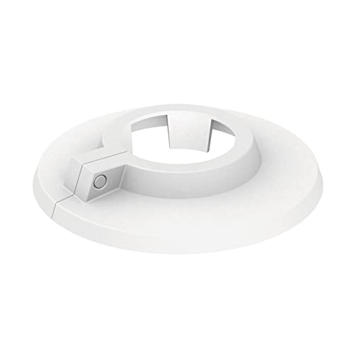 FlamcoFix RKW Weiß Klemrozetten 12 mm 10 Stück - 12423 von Flamco