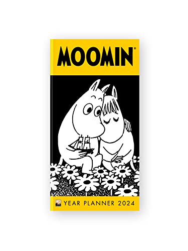Moomin: Snorkmaiden Goes Rococo 2024 Year Planner - Month to View von Flame Tree Calendars
