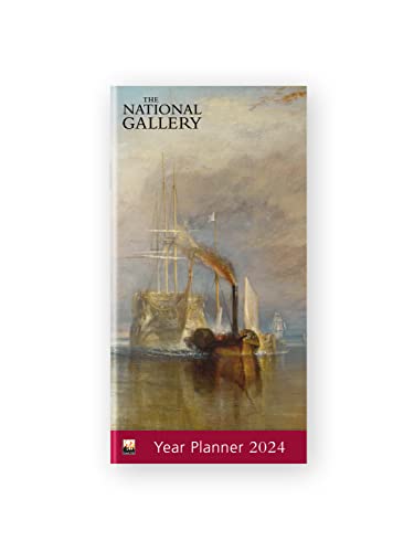 National Gallery: Turner, the Fighting Temeraire 2024 Year Planner - Month to View von Flame Tree Publishing