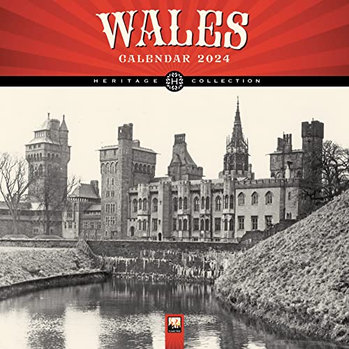 Wales Heritage 2024 Calendar von Flame Tree Publishing