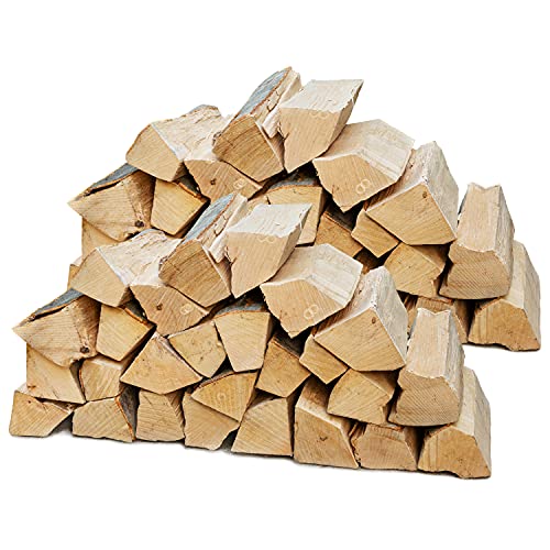 Brennholz Kaminholz Holz 60 kg Für Ofen und Kamin Kaminofen Feuerschale Grill Buche Feuerholz Buchenholz Holzscheite Wood 25 cm Kammergetrocknet Flameup von Flameup