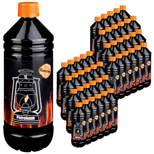 Flameup Petroleum für Petroleumheizung, -ofen oder Lampe, 48 L hochreines Kerosin zur Verbrennung in Kamin, Heizung oder Lampe, verbrennt rückstandsfrei und geruchlos Flameup Petroleum für Petroleumheizung, -ofen oder Lampe, 48 L hochreines Kerosin zur Verbrennung in Kamin, Heizung oder Lampe, verbrennt rückstandsfrei und geruchlos von Flameup