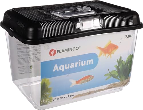 Flamingo Pet Products - Transportbox Goldie 7,5 Liter für Reptilien, Po von Flamingo