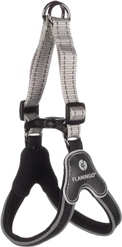 Easy Geschirr HILKA SCHWARZ XXS 25-35CM 15MM von Flamingo