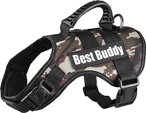 Geschirr Best Buddy Uranus Jungle Camouflage L 70-90CM*50MM von Flamingo