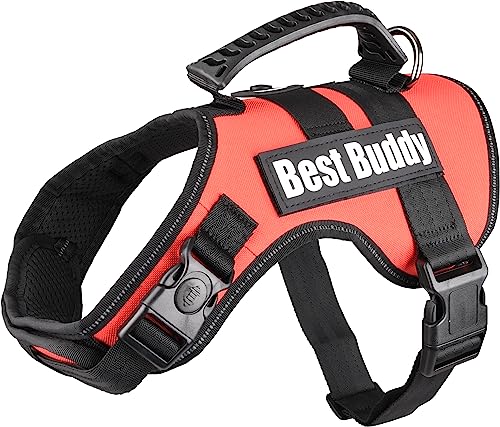 F Geschirr Best Buddy Uranus Rot L 70-90 x 50 mm von Flamingo